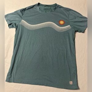Marine Layer Men's Green Graphic T-Shirt